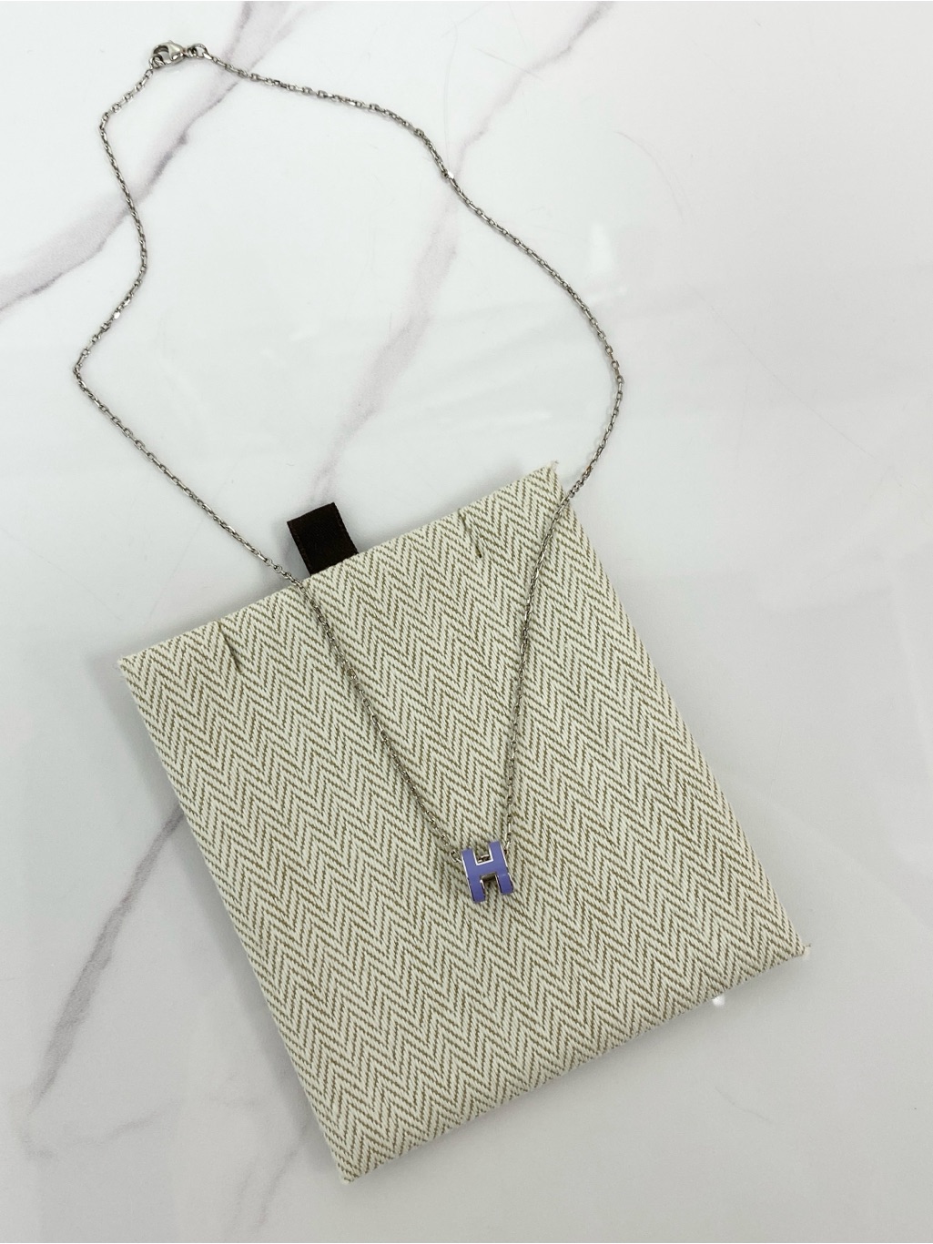 Herms Mini Pop H Pendant